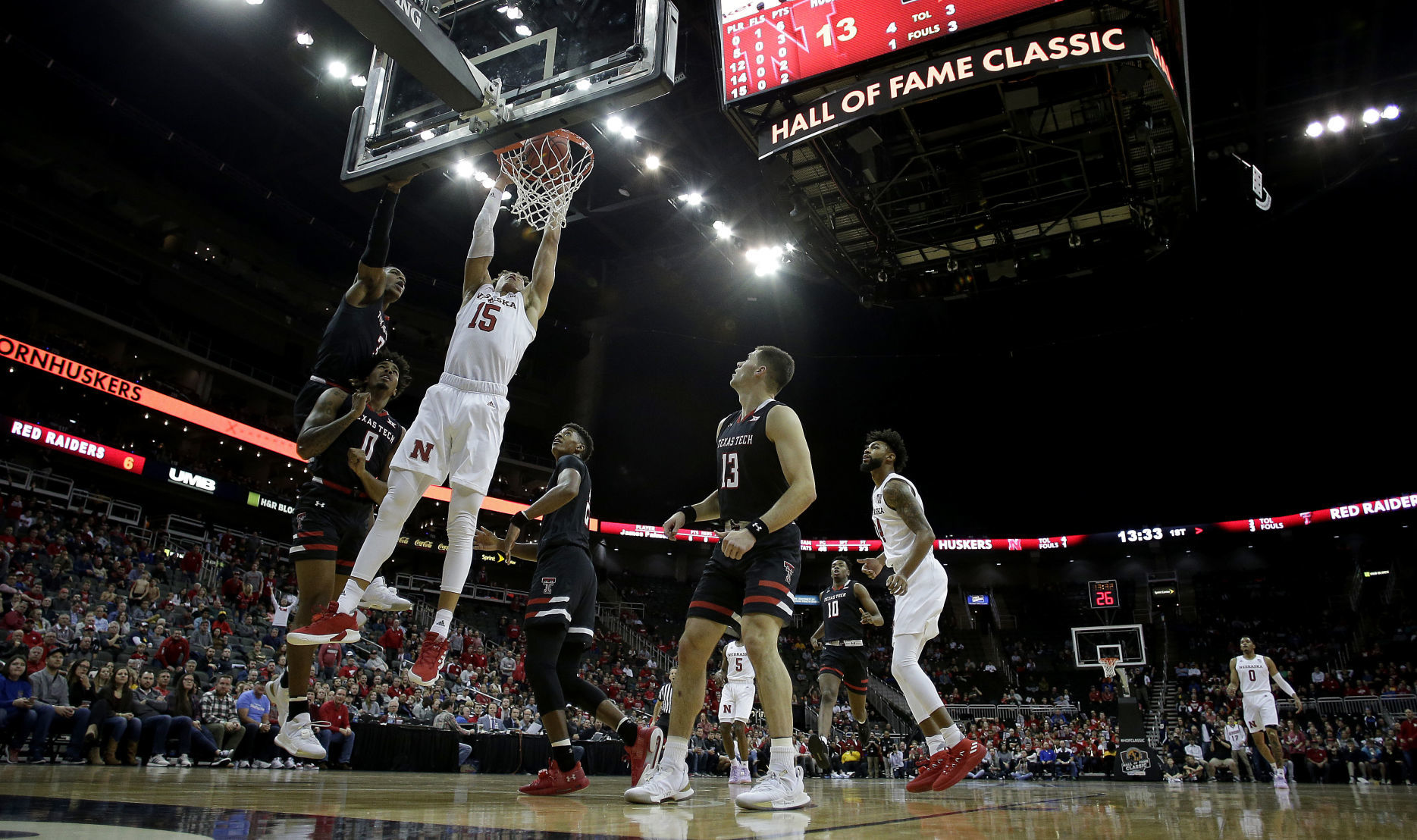 Texas Tech Nebraska Basketball